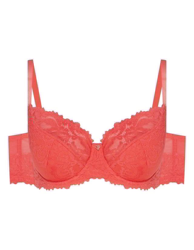 Semi-padded bra Lynn - Orange