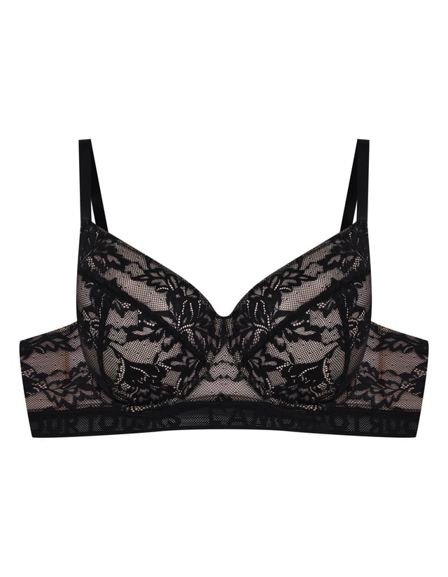 Soft bra Bisous - Black