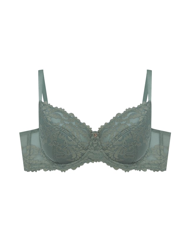 Semi-padded bra Lynn - Green