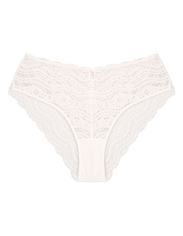 High-waisted panties Bogna - White