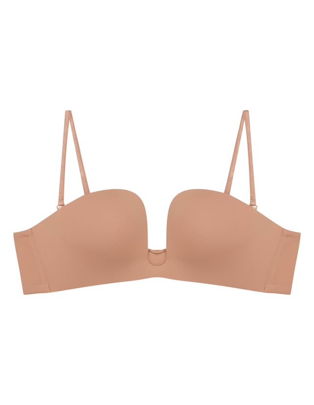 Push-up bra Novelty - brown