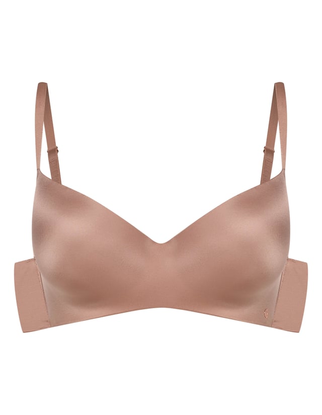 Padded bra Bosco - brown