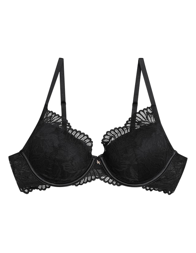 Push-up bra Blueberry - Black