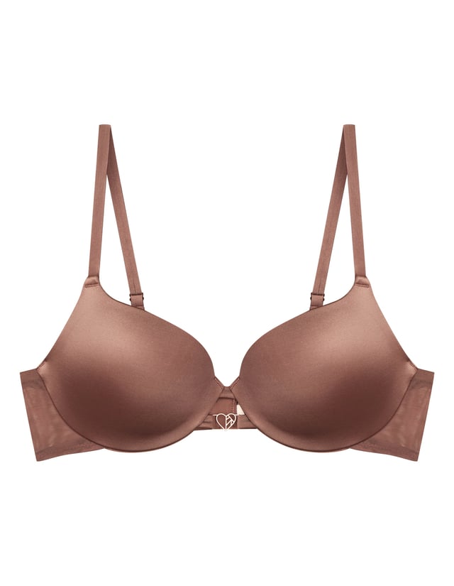 Push-up bra Influensa - brown
