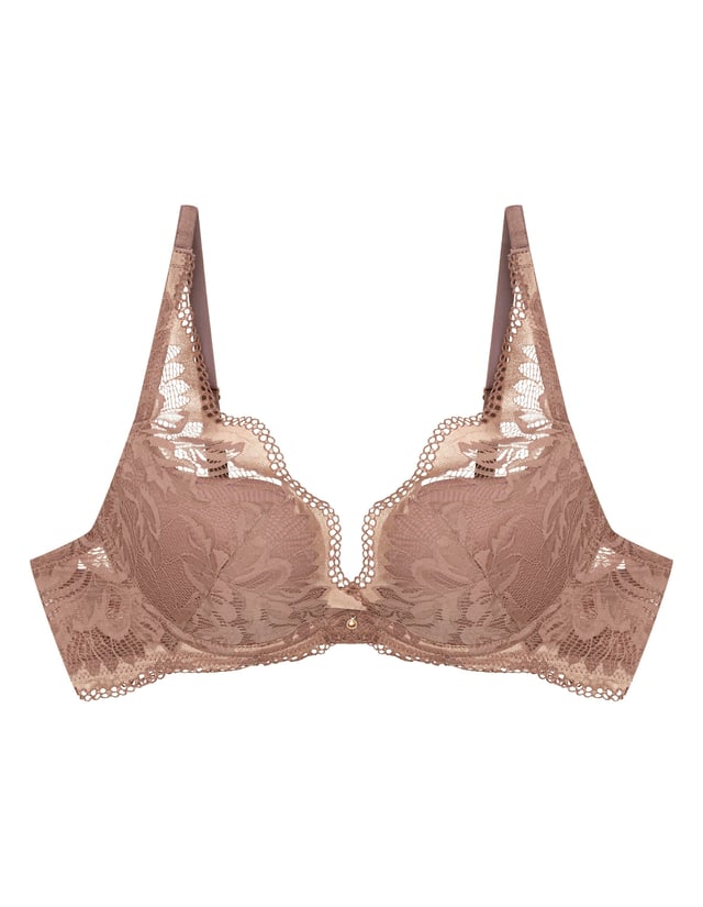 Push-up bra Kavi - brown