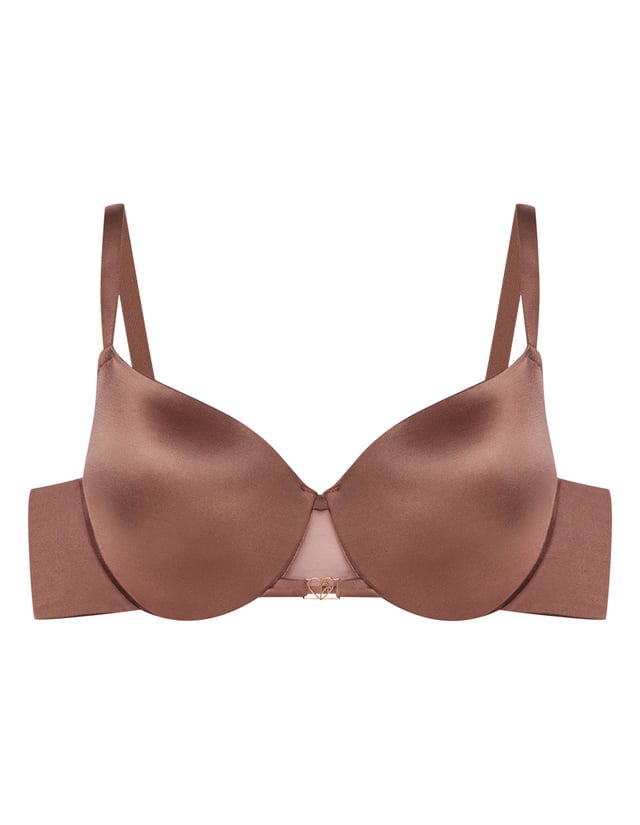 Padded bra Influensa - brown