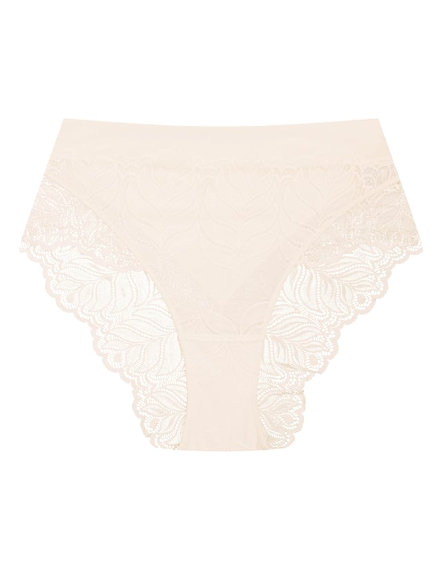 High-waisted panties Korin - cream