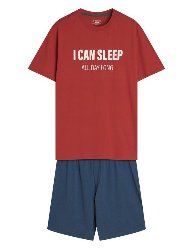 Piżama Sleeper - czerwony