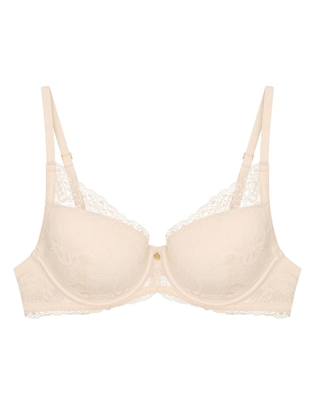 Semi-padded bra Noche - cream