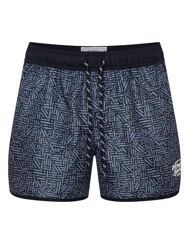 Szybkoschnące szorty kąpielowe Raw - granatowy