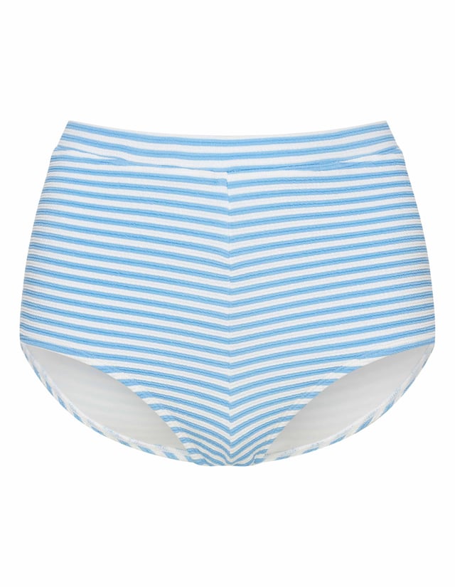 Bloovii Santorini High-Waisted Panties - Blue