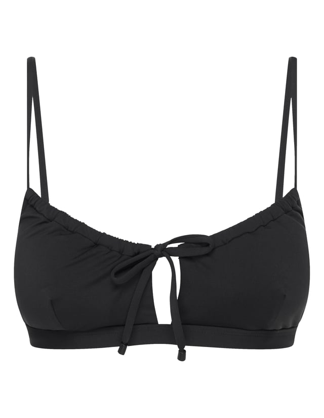 Bloovii Wave Bikini Top - Black