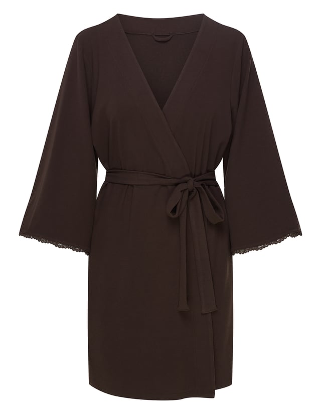 Mocca Bathrobe - brown