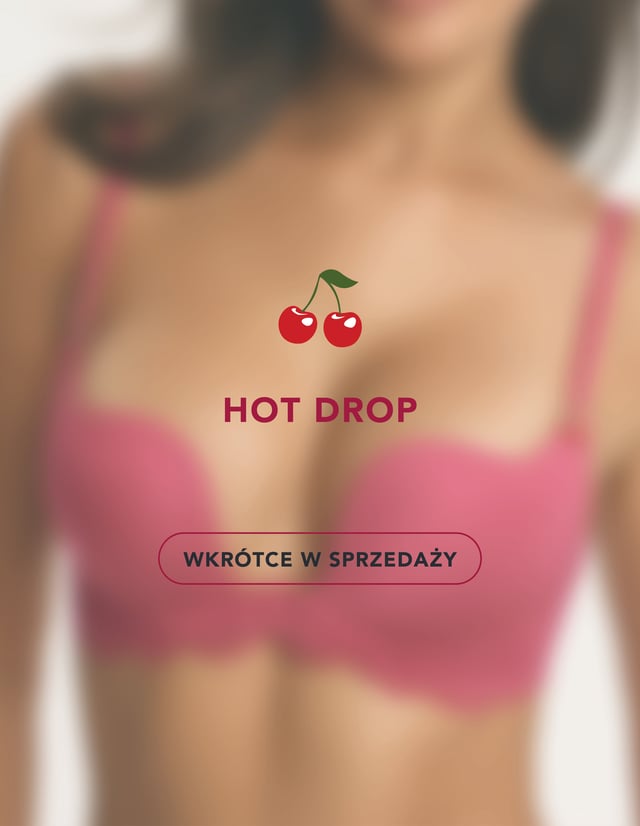 Bloovii Delicious Cherry Push-Up Bra - pink