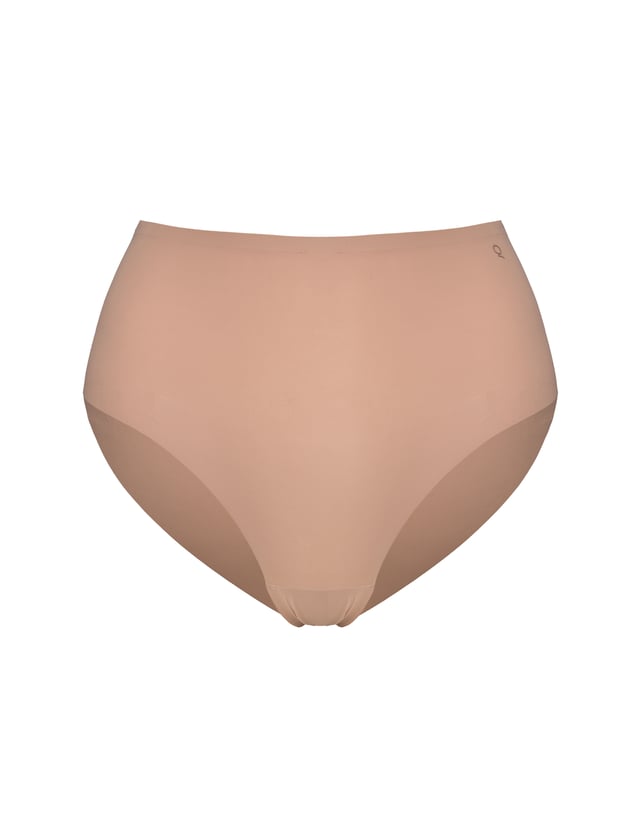 Majtki z wysokim stanem Q2.03 - Beige