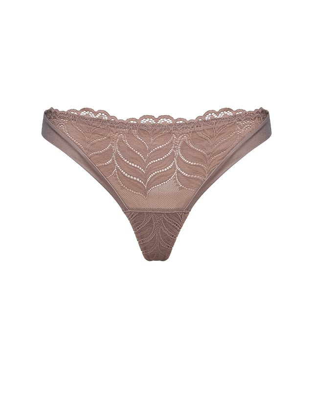 Aurora Thongs - brown