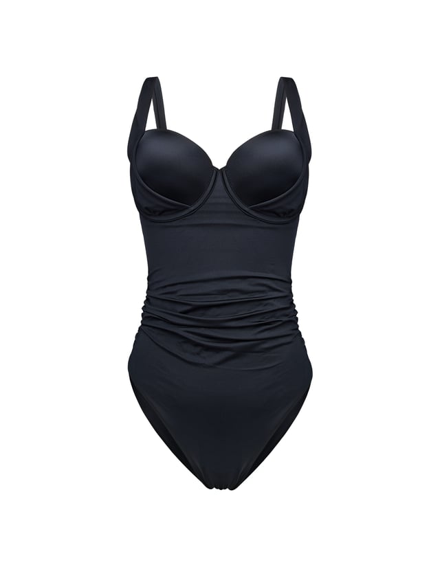 Sanary One-Piece Swimsuit NO IMAGE - Black