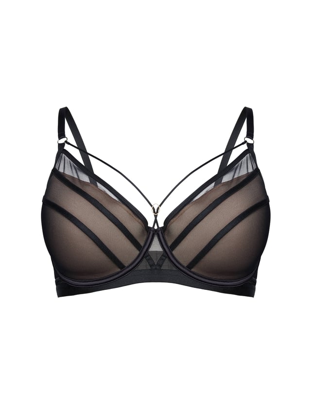 Push-Up Bra Glam - Black