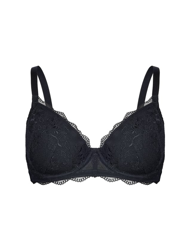 Vera Push-Up Bra - Black