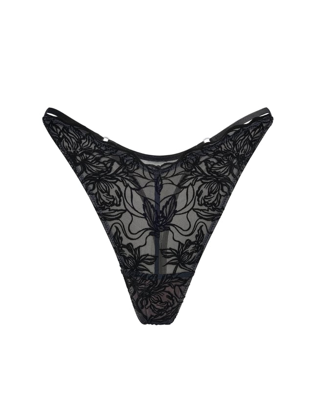 Gabriela Thongs - Black