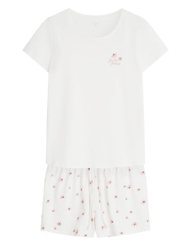 Piżama Daisy - cream