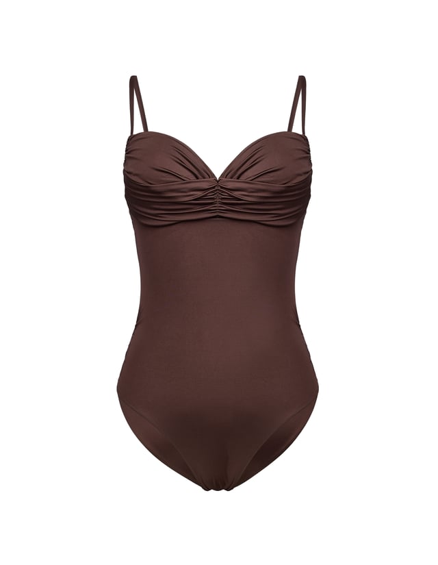 One-Piece Swimsuit Goddess - brown