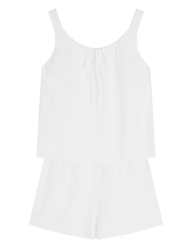 Pajamas Plumetta - White