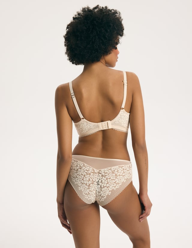 High-Waisted Panties Virginia - Beige