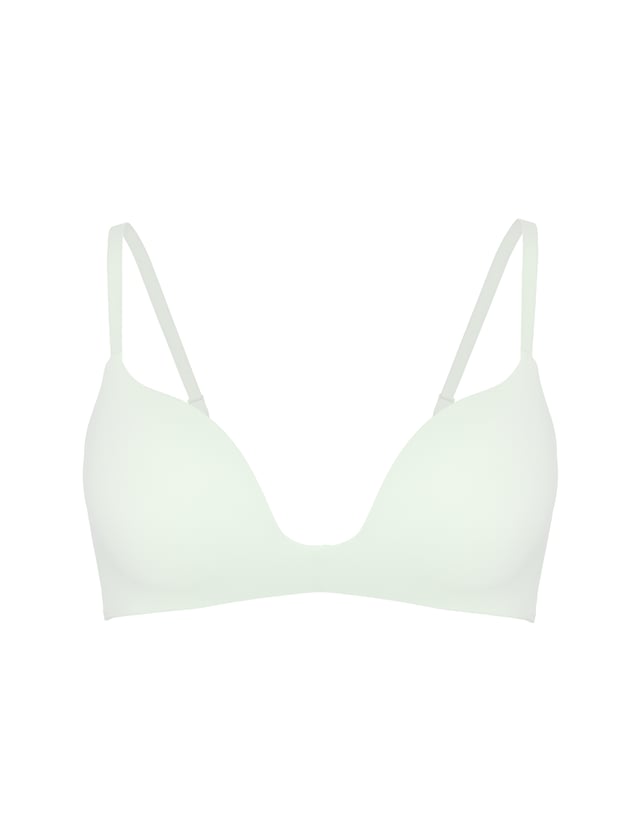 Biustonosz push-up Basic - kremowy