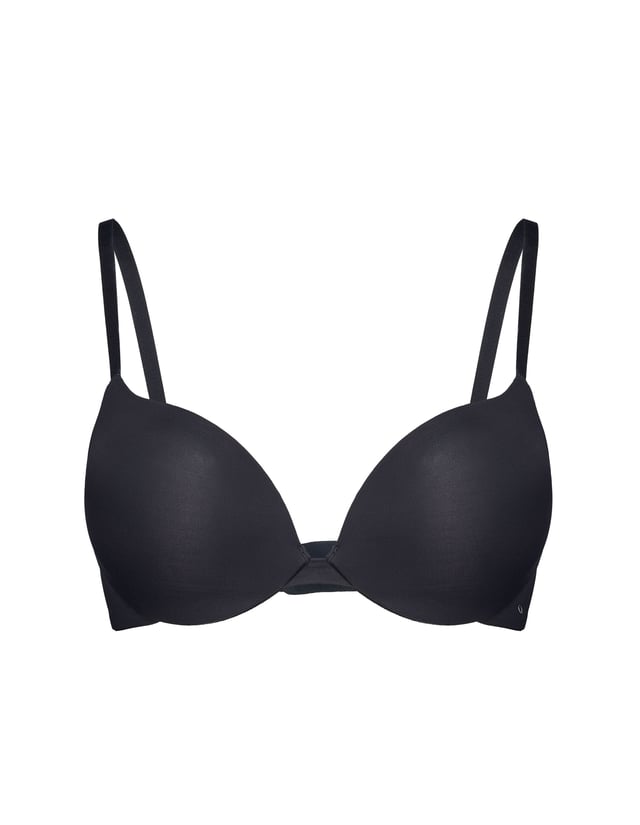 Biustonosz super push-up Q1.04 2 size up - Black