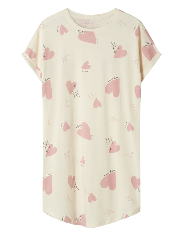 Koszula nocna Elain - pink