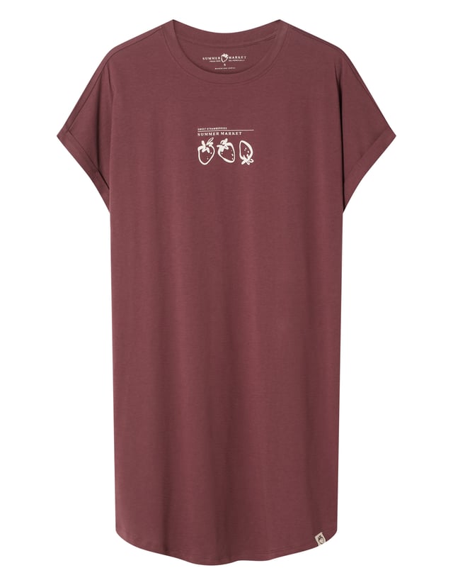 Koszula nocna Evika - fioletowy