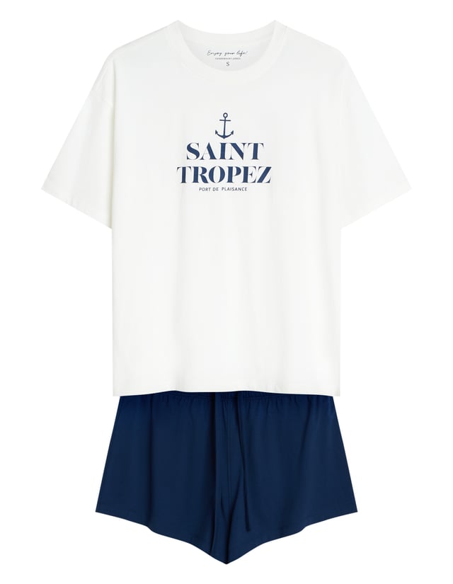 Piżama Esaina - biały