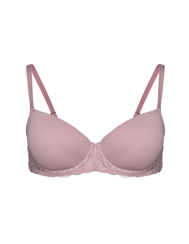 Biustonosz push-up Collette - różowy