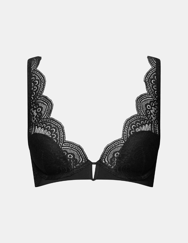 Halb-Gepolsterter BH Telima - Schwarz