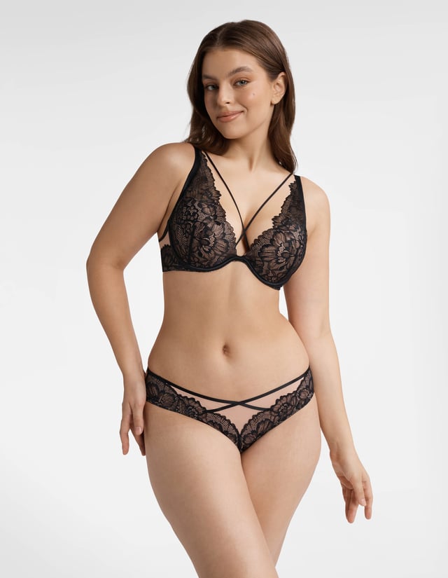 Push-up BH Katie - Schwarz