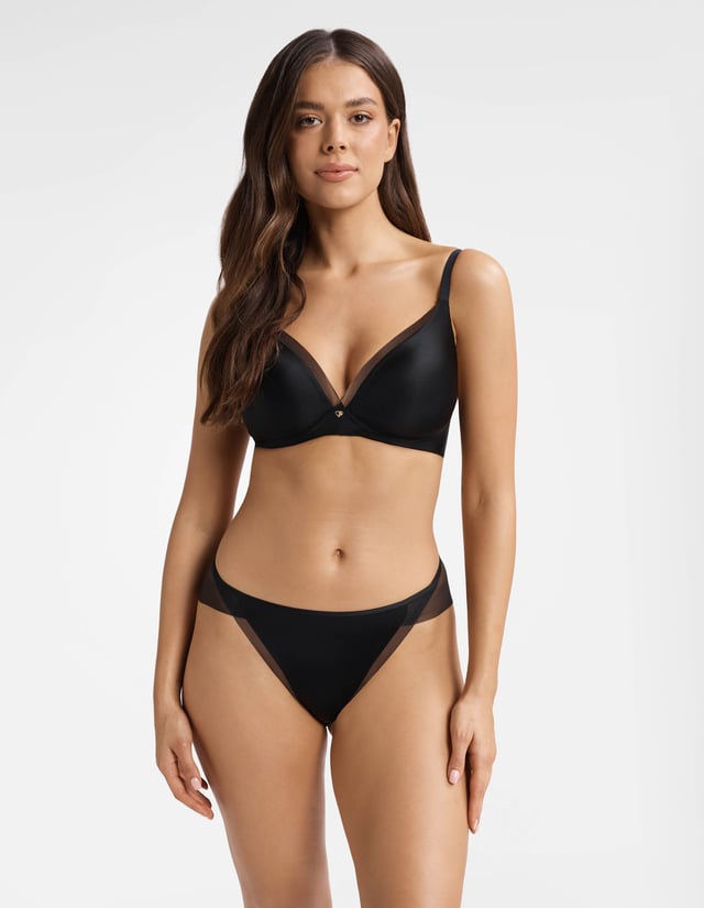 Padded bra Kaja - Black