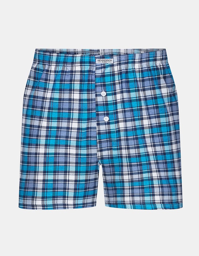 Loose Boxers Classic (Plus size) - Blue