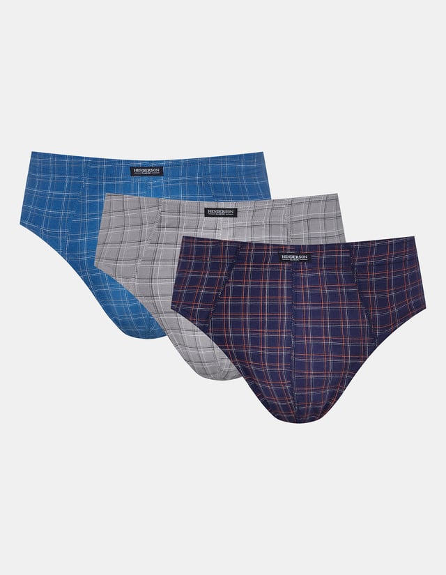 Slipy Classic 3-pak - Сірий