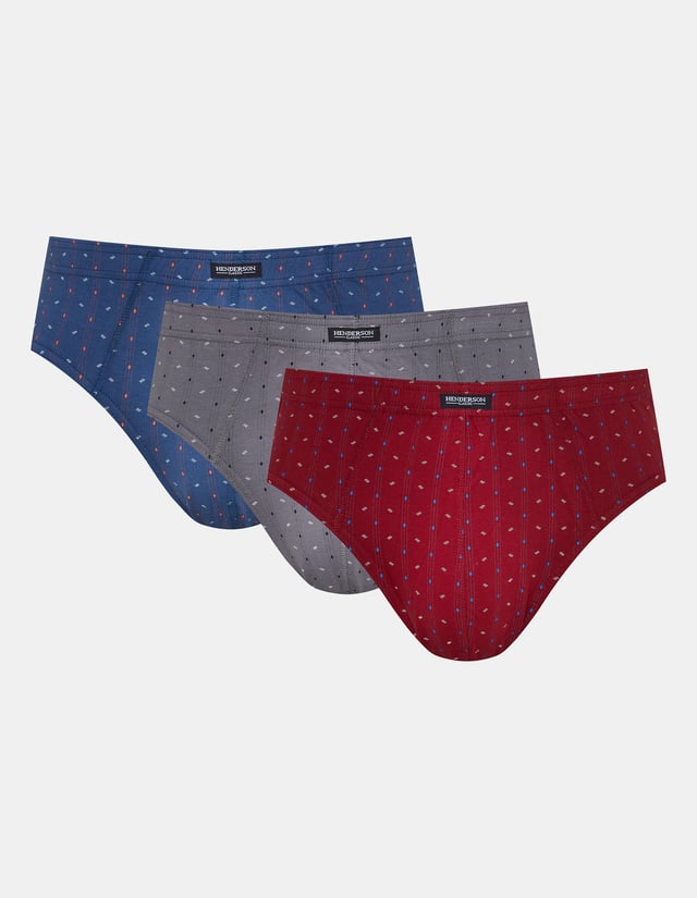 Slipy Classic 3-pak - червоний