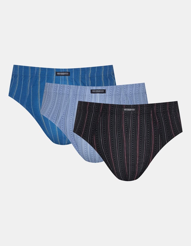 Slipy Classic 3-pak - Чорний