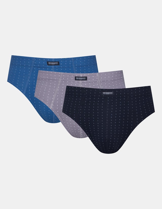 Slipy Classic 3-pak - Чорний