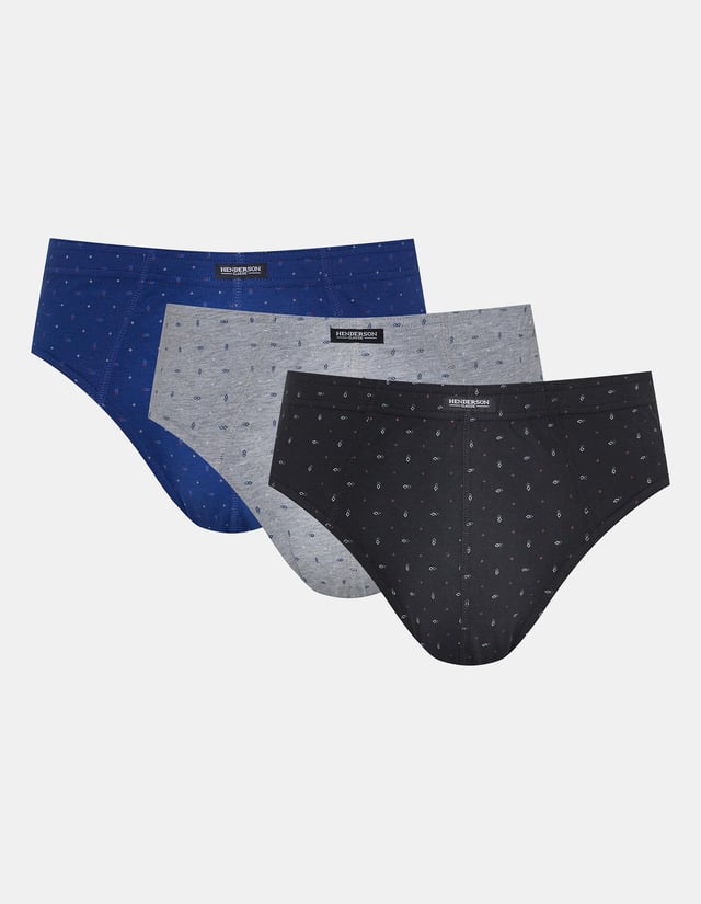 Slipy Classic 3-pak - темно-синій