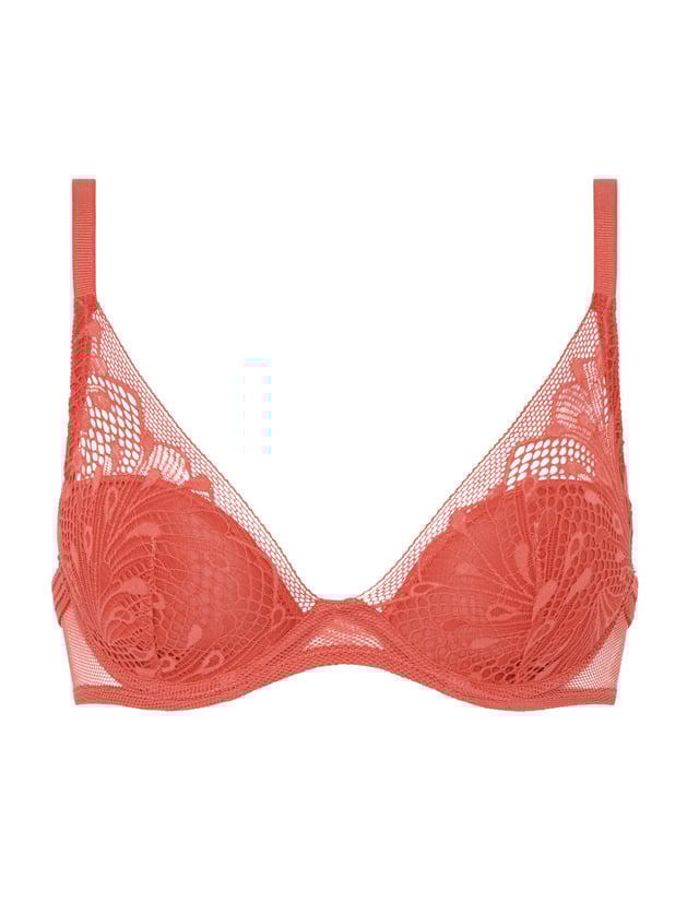 Biustonosz plunge thelma Passionata - pomarańczowy