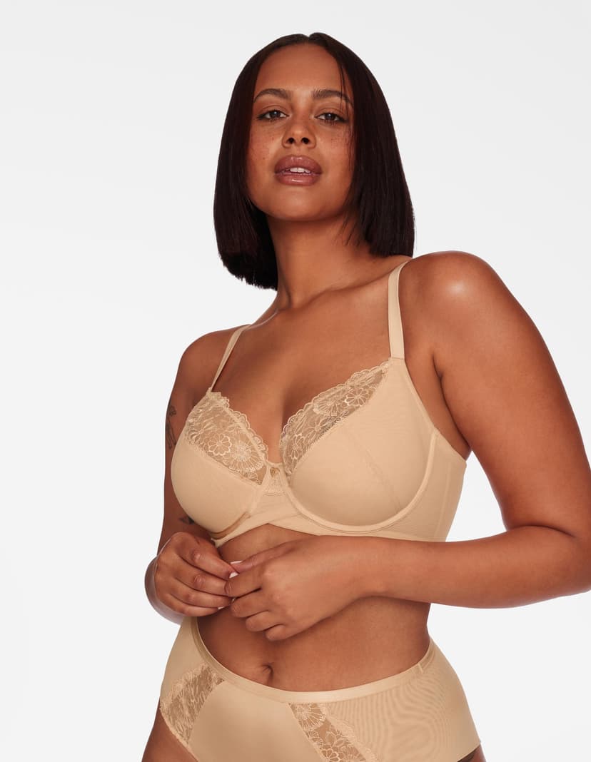 Semi-padded bra Tamana gold 2