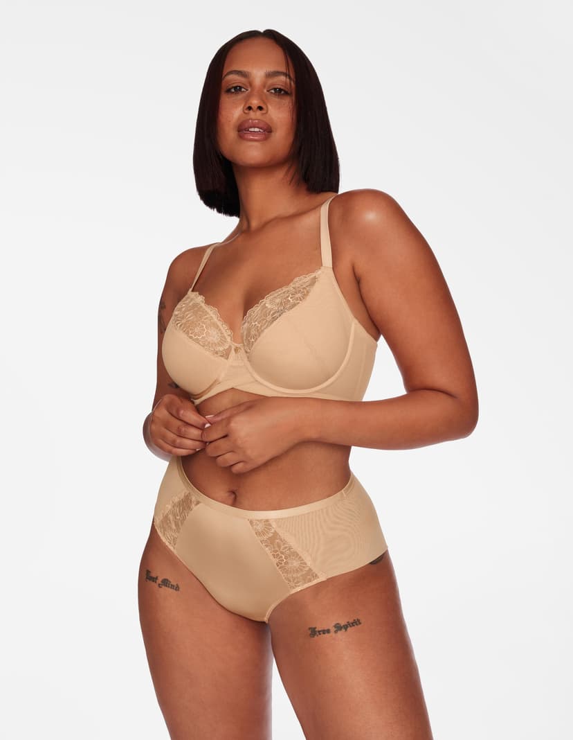 Semi-padded bra Tamana gold 6