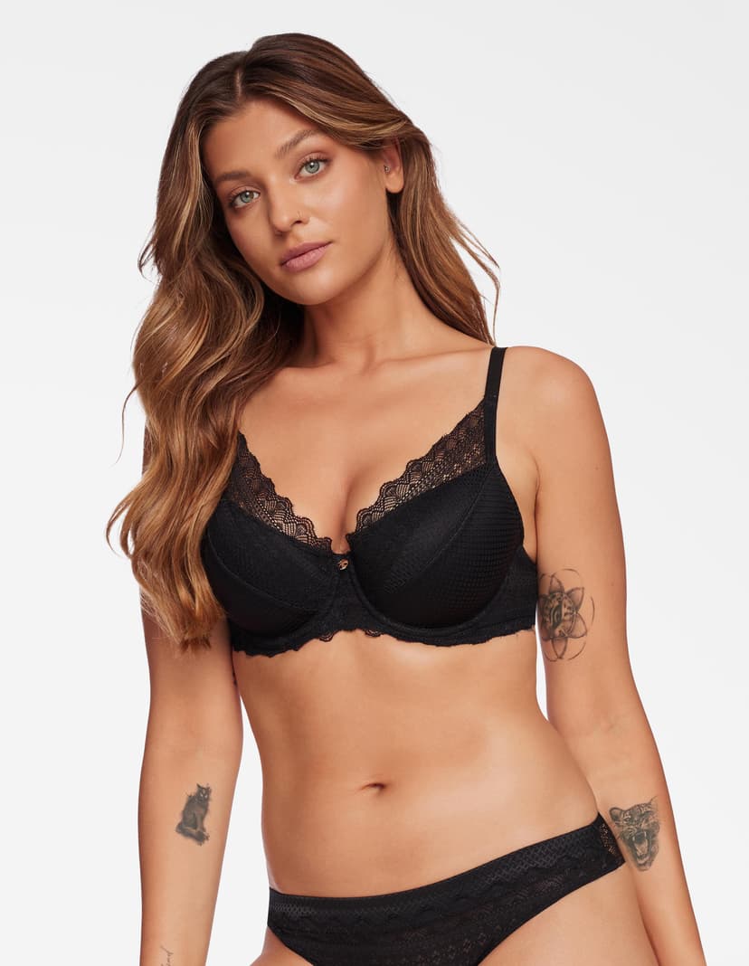 Push-up bra Hudson Black 1