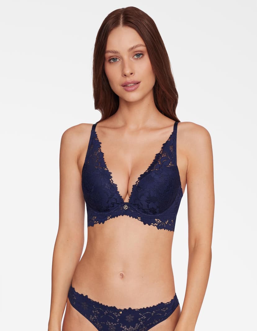 Push-up BH Lollipop Navy-Blau 1