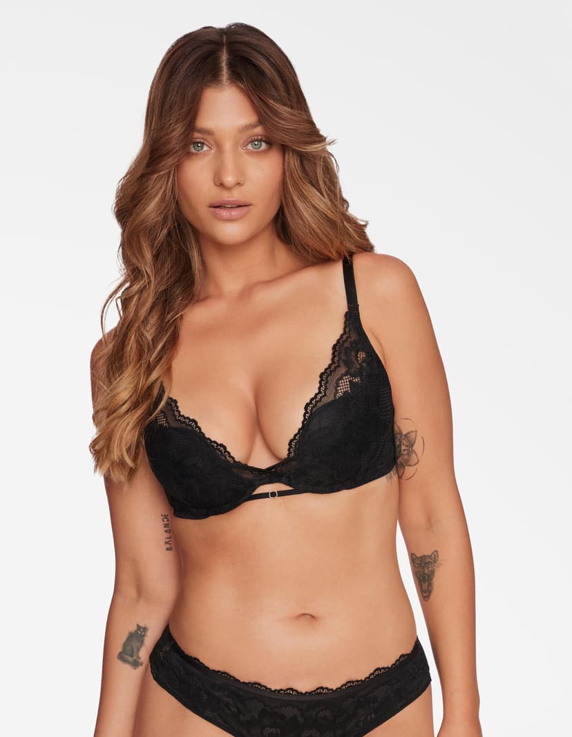 Push-up BH Tallyah Schwarz 1