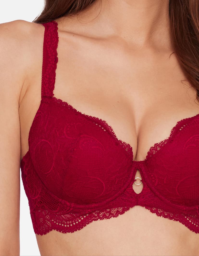 Push-up bra Tulia Red 3